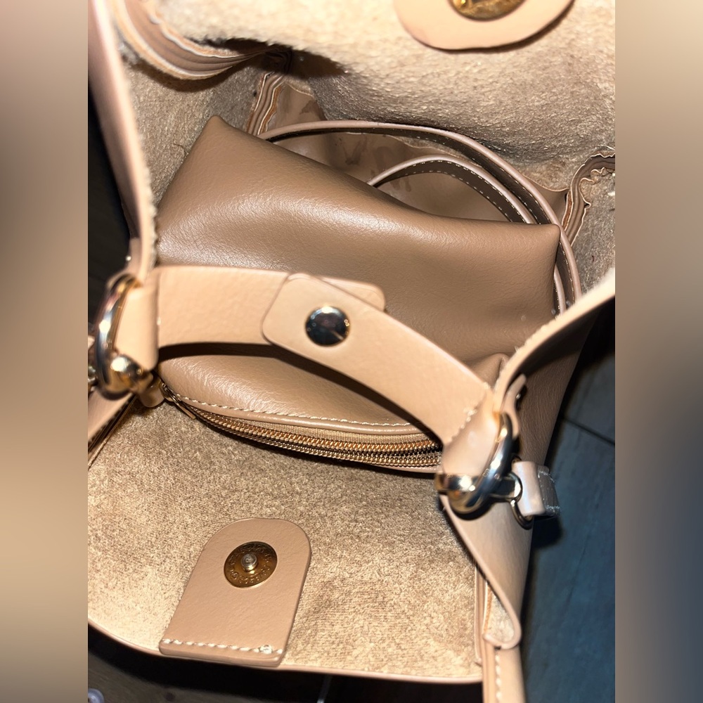 Anthropologie the hollace mini edition Tan Leather Women's Bag - Picture 10 of 11